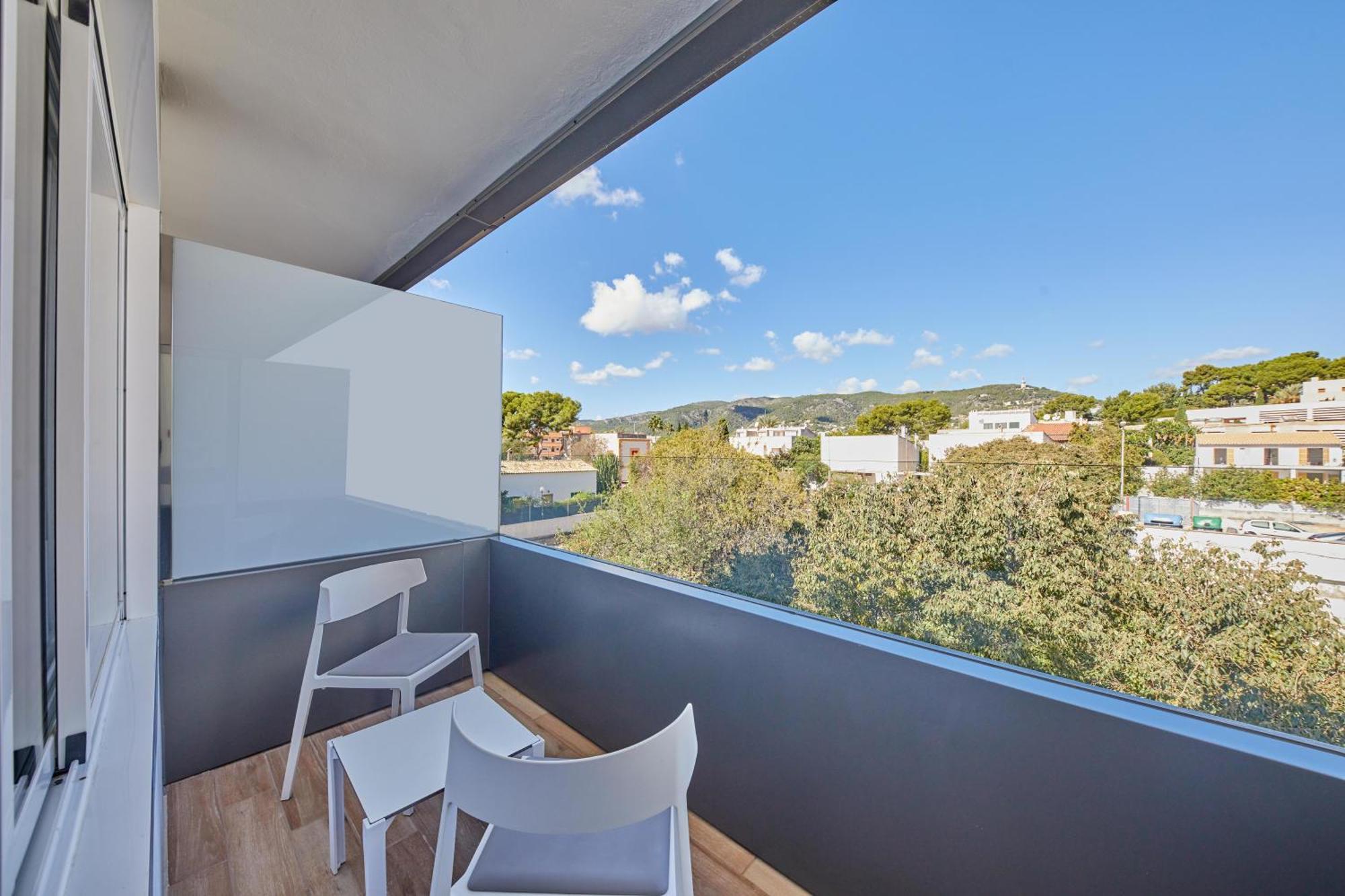 Hotel Joan Miro Museum Palma de Mallorca Bagian luar foto Balcony